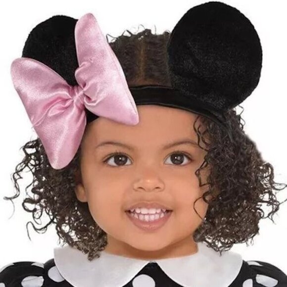 Disney Baby Minnie Mouse Costume With Ears Infant 18-24 Mo. - Picture 2 of 5